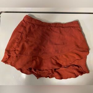 Altar’d state orange skort size XS